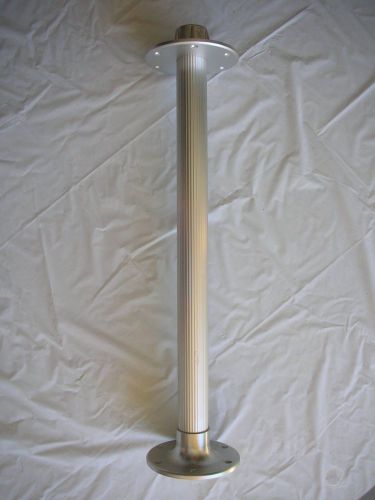 Garelick surface mount base table pedestal aluminum