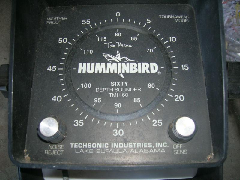 Vintage tom mann humming bird depth finder  tournament model