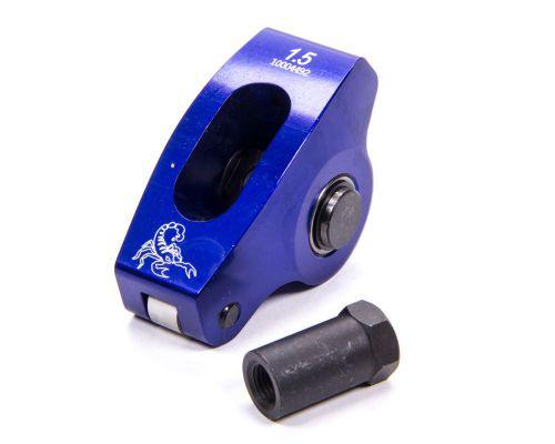 Scorpion performance 1.50 ratio roller race series rocker arm sbc p/n 1001-1