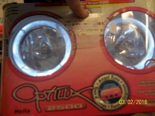 Hella optilux 2500 angel eyes driving lamp kit