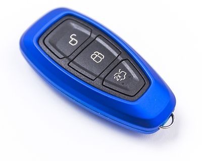 Agency power ap-key-12610 metallic blue key fob protection cased remote key