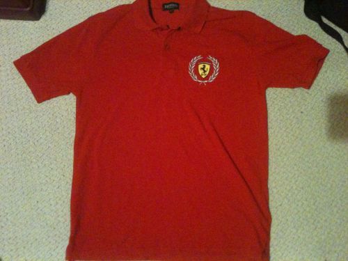 Ferrari polo shirt  "f1 world champions 2007" size s