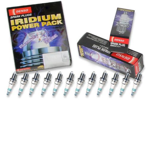 12 pcs denso iridium power spark plugs 2005-2006 mercedes-benz c55 amg 5.5l yu