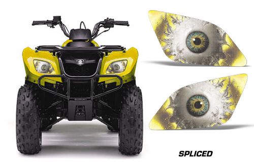 Amr racing suzuki ozark 250 quad headlight eyes atv graphics all years spliced y