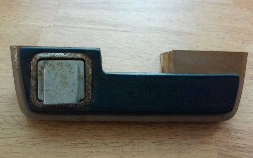 Chrysler mopar 64 65 66 fury polara newport blue right rear arm rest base &amp; pad