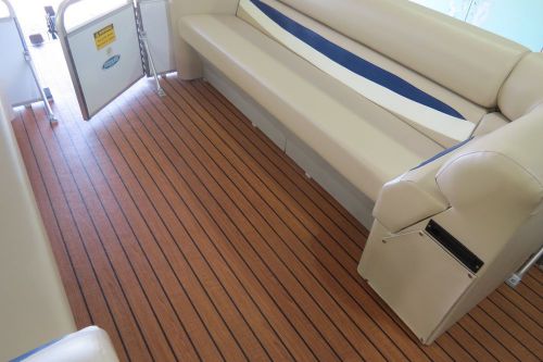 Pontoon marine vinyl flooring teak 80 mill pontoon seating seats furniture new