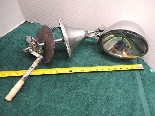 Vintage chris craft stephens owens cruiser spot light free shipping.