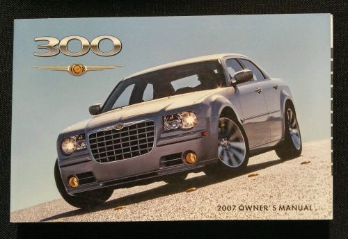 2007 chrysler 300 owner&#039;s manual