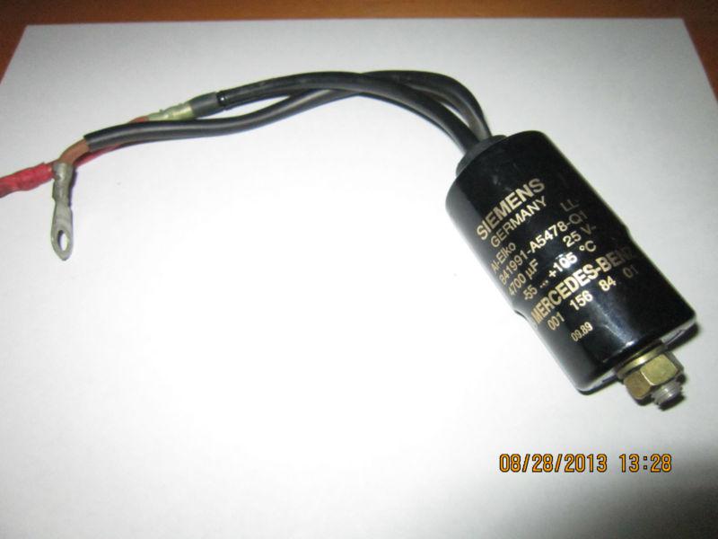 Mercedes 129 300sl 500sl 600l noise reduction condensator, siemens 