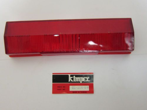 Snowmobile tail light lens, kimpex #01-104-06