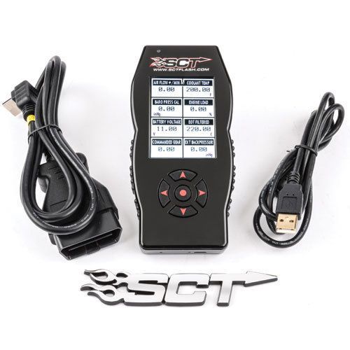 Sct x4 power flash programmer for ford diesel &amp; gas