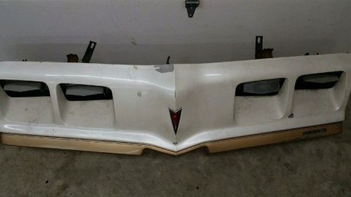 1979 original trans am front bumper cover assembly