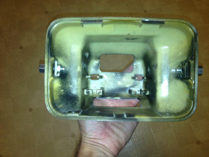 1982 honda ft500 ascot headlamp head lamp headlight head light bucket housing