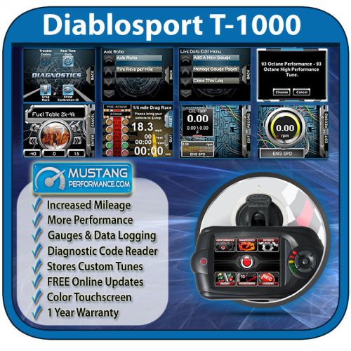 Diablosport t-1000 trinity virtual guage monitor performance programmer