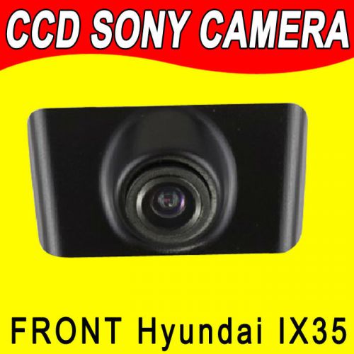 Top quality car camera for hyundai ix35 i35 logo front pal/ntsc parking camera