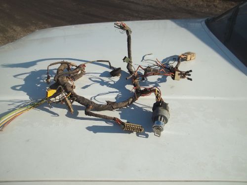 1978 79 80 81 82 83 4 ford truck ignition lock cylinder &amp; partial wiring harness