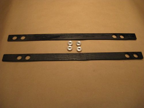 Mg parts: new seat filler strips painted w/ spacers mgb mgbgt 62-80
