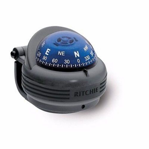 Ritchie trek bracket mount compass tr-31g no-glare gray with high-visibility md