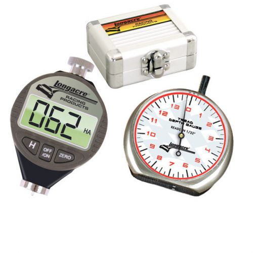 Longacre racing products digital durometer &amp; dial tread depth gauge,goodyear