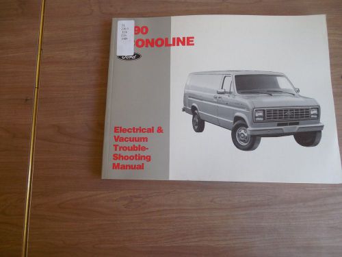1990 ford econoline evtm  factory service manual