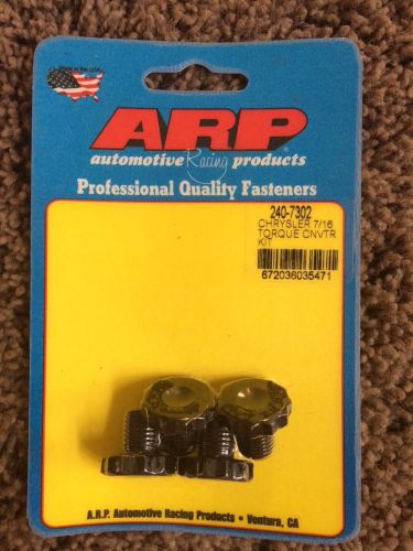 Chrysler 7/16 torque converter bolts arp