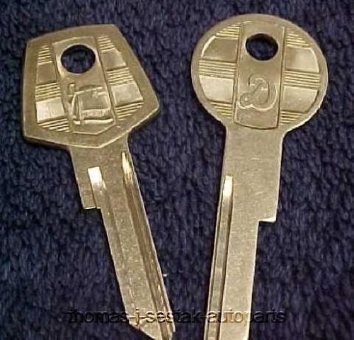 Nos mopar dodge original logo key blanks 1957 1958
