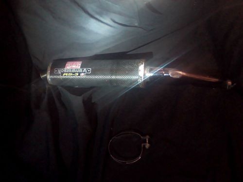 98-01 yamaha r1 yoshimura rs3 slip on exhaust muffler carbon fiber!!