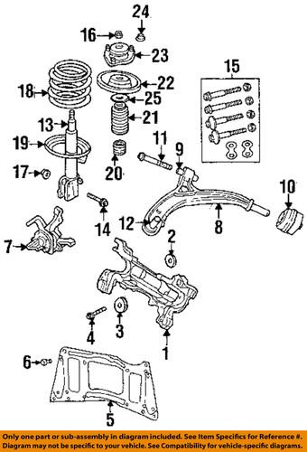 Mopar oem 4721277aa front suspension-reinforcement