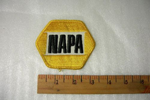 Napa auto parts old yellow embroidered patch