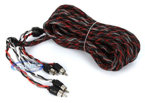 Tspec v12rca172 17 ft. v12 series ofc 2-channel rca audio interconnect cable