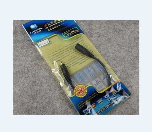 Audio aux 2.5mm male plug to 3.5mm female jack aux stereo trs adapter converter