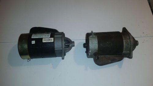 New  new dl3132 starter and used vintage autolite starter