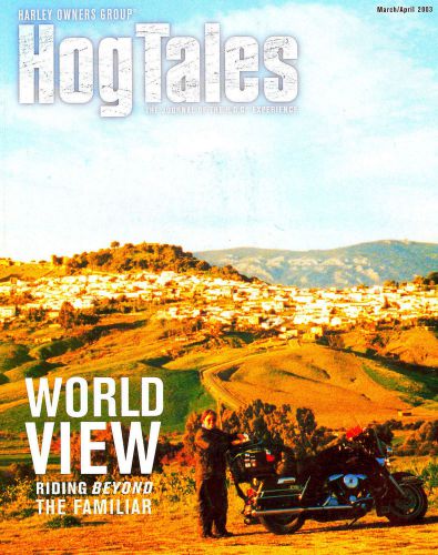 2003 mar/apr harley hog tales magazine -harley 100th event activities-hog 20th