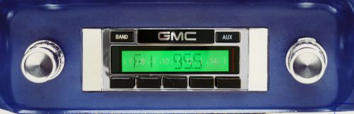 1964-1966 gmc truck am/fm radio usa-230 custom autosound ipod aux