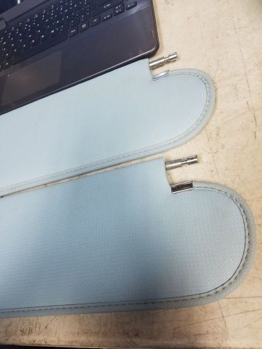 1971-1972 new sun visors light blue a-body chevelle el camino lemans gto 71