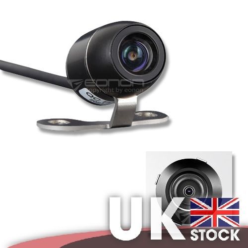 Hd wide angle waterproof rear view parking camera 2-way drilling &amp; hanging