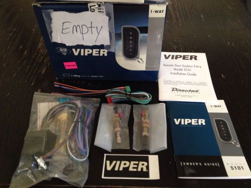 Extra parts for viper remote start model 5101