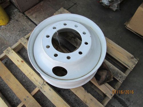 Accuride painted white wheel 22.5x8.25 #28828pkwht21