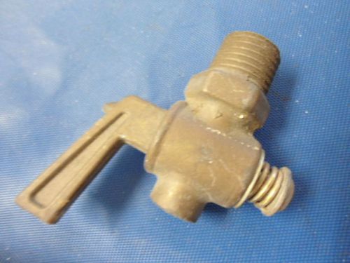 Rk11042 1/4&#034; brass petcock valve, racor, parker