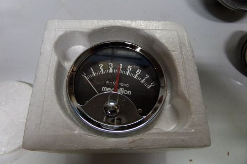 Vintage nos 8,000 rpm medallion tach tachometer new in box complete