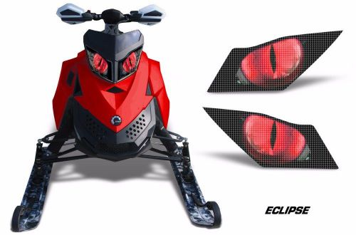 Amr racing ski doo rev xp summit sled snowmobile headlight eye kit 08-12 eclip r