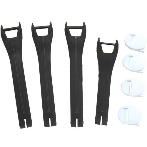 Moose racing m1.2 boots replacement strap kit black