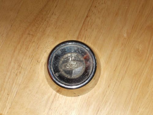 Vintage ford center hub horn button