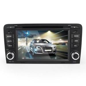 7&#034; car gps navigation in-dash stereo radio dvd bt tv rds for 2003-2011 audi a3
