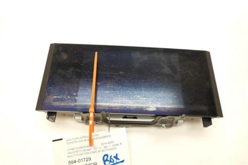 2014 lexus is250 multi function display 86110-53020