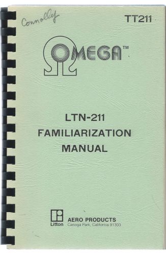 Omega tt211 ltn-211 familiarization manual may 1981 p/b