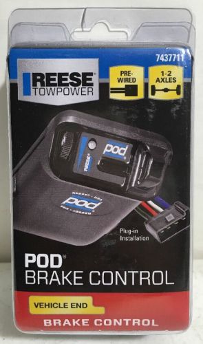 New!  latest model! reese towpower pod electric trailer brake control 7437711
