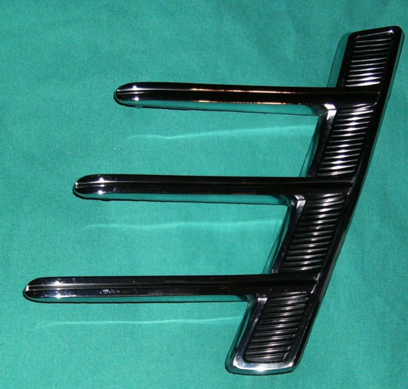 1966 Mustang-Coupe- Convertible-GT-Original NOS Drivers side Qtr Panel ornament, US $45.66, image 3