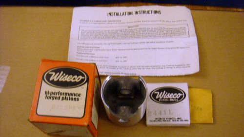 Nos wiseco 2129ps hi-performance forged piston snowmobile motorcycle