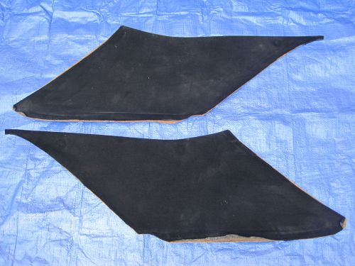 1970-71 challenger s.e. interior roof sail panels, w-stock felt-type covering gc